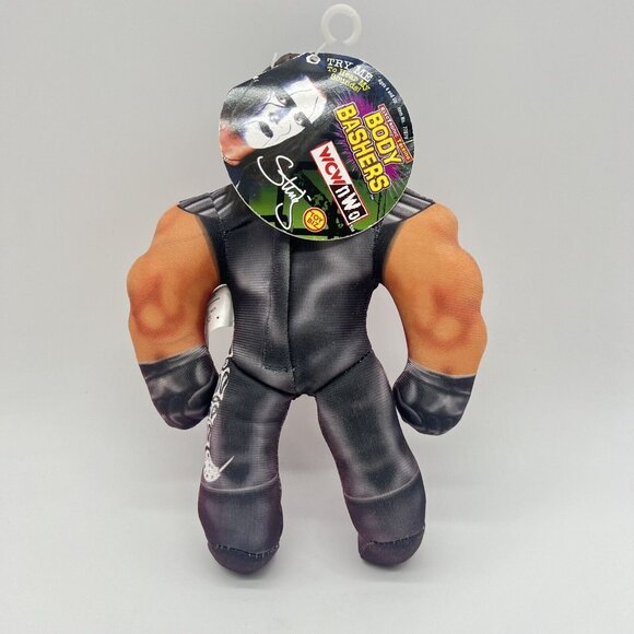 WCW LJN Hasbro Wrestling Superstars Talking Body Bashers Sting Figure Untested - Picture 3 of 3